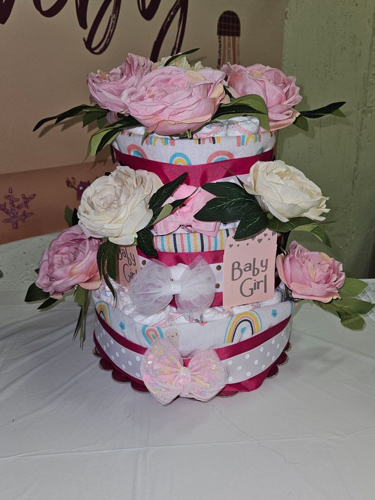 3 Tier Diaper Cake