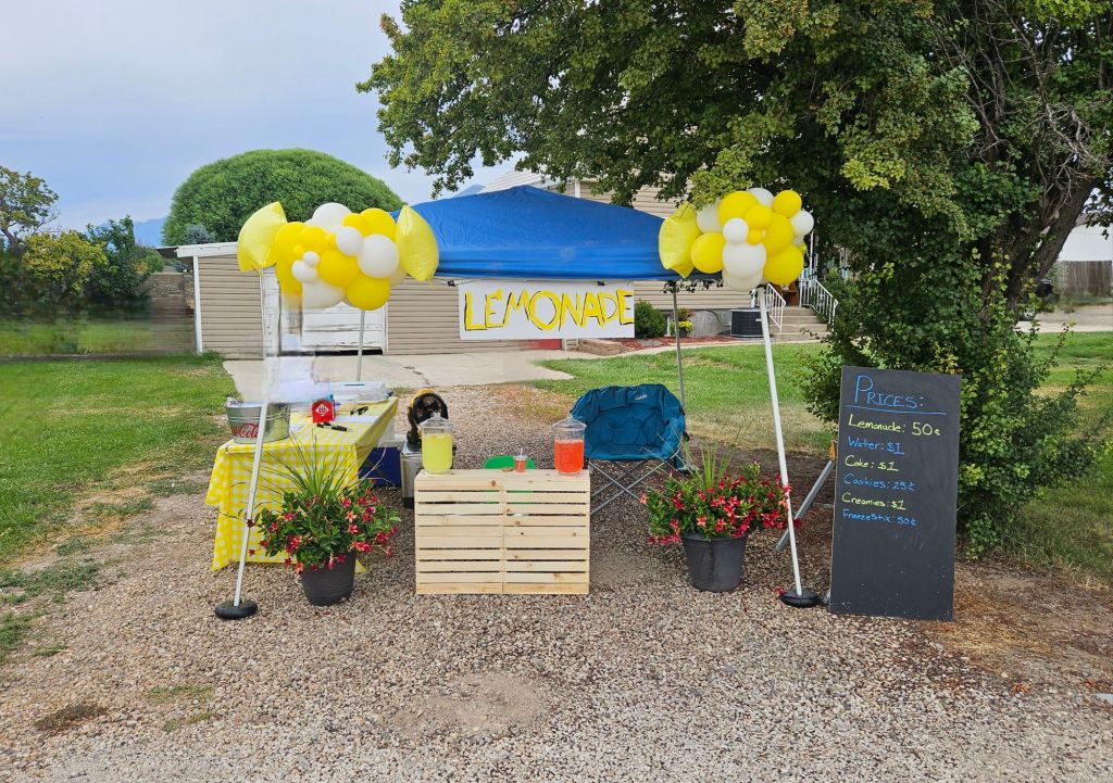 lemonade stand balloons