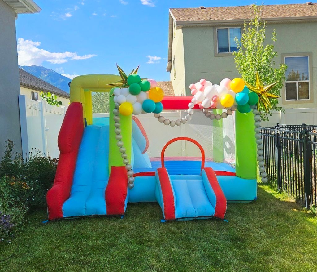 bounce house balloons