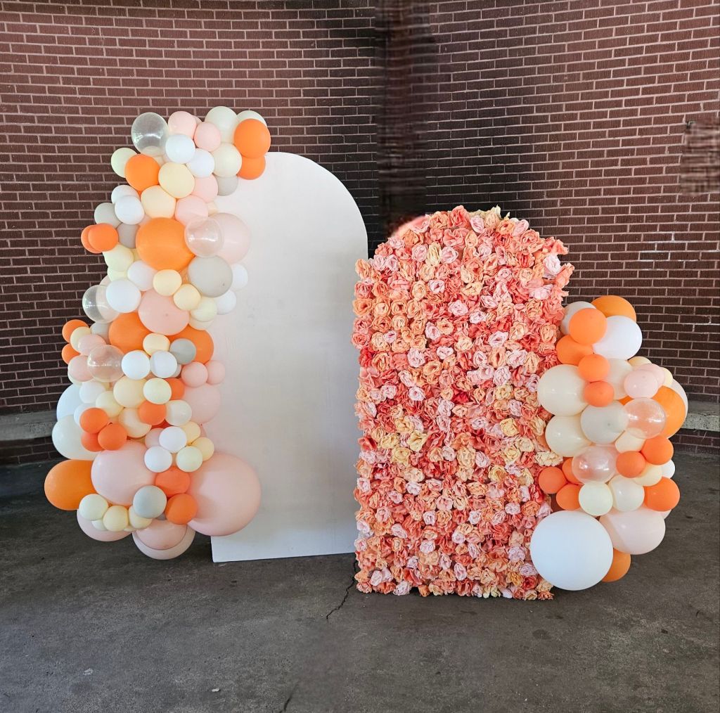 orange cutie balloon decor