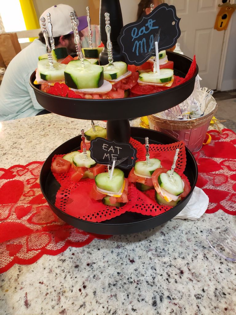 Alice in Wonderland Sandwiches